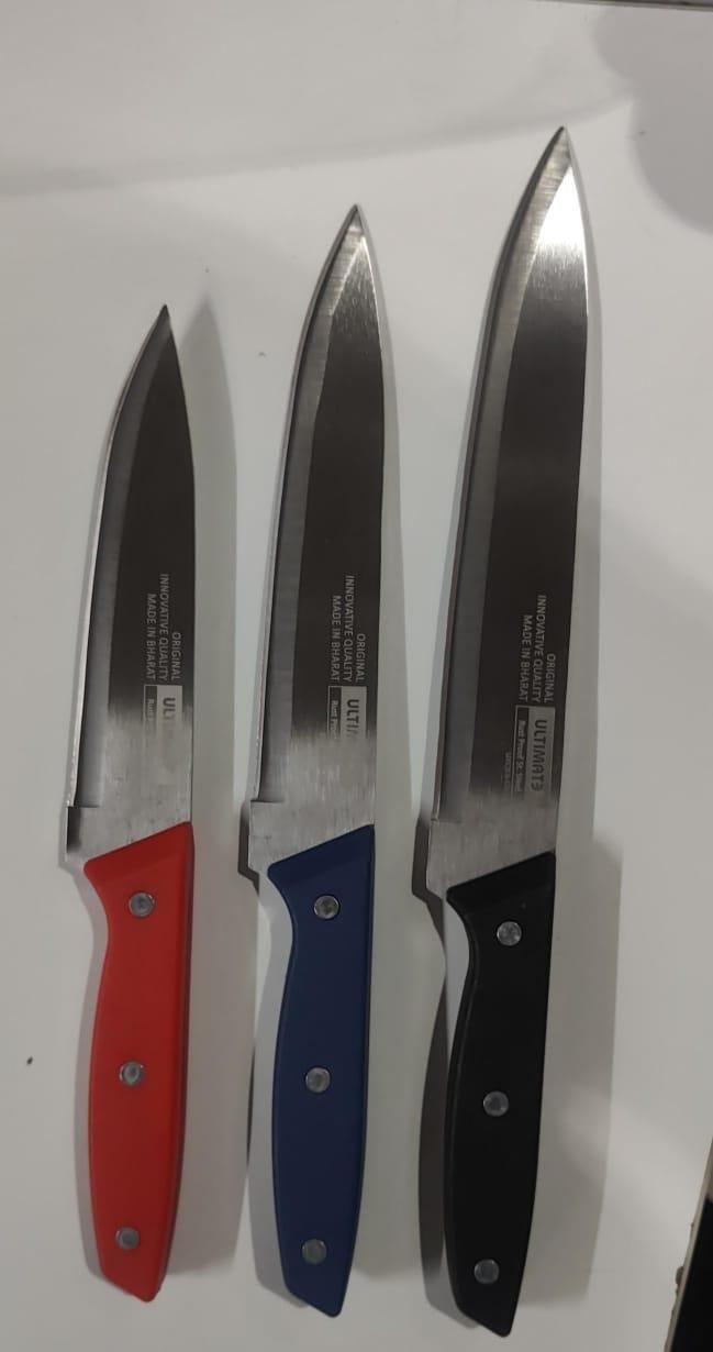 Kitchen Stainless Steel Knife | Best for cutting fruits and veggies | Make Salads | Eat Healthy | Be Healthy