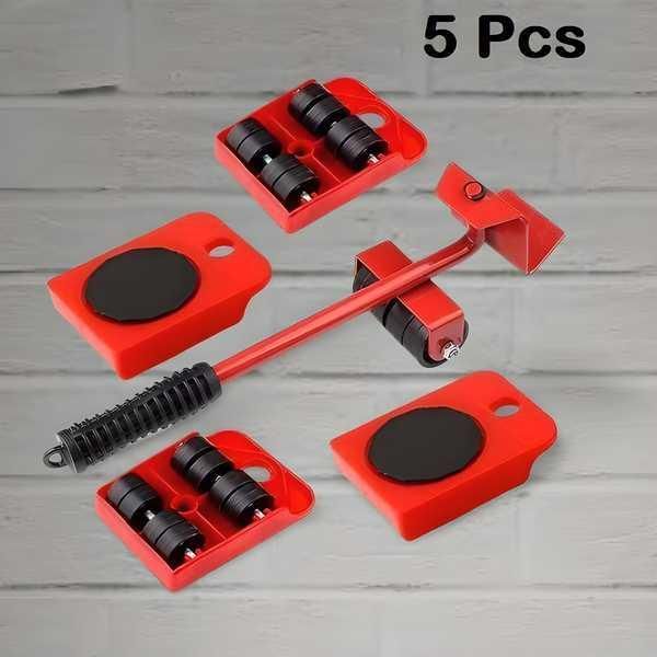Furniture Lifter -Furniture Lifter Mover Tool Set Heavy Duty Furniture Shifting Lifting Moving Tool with Wheel Pads | Home Essential | No need to wait for carpenter